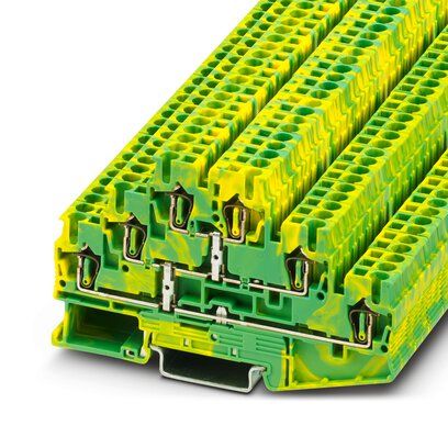 ST Terminal 3 Level Earth 2.5mm 1 In /  1 out x 3