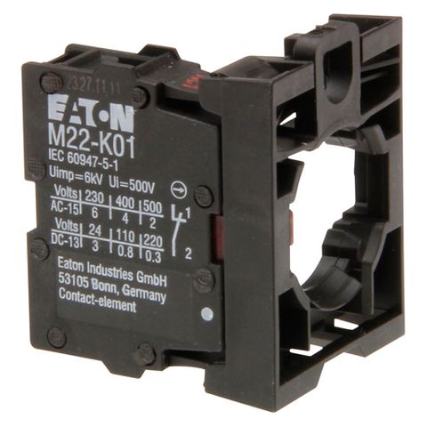 Contact Block with Adaptor 1 N/C