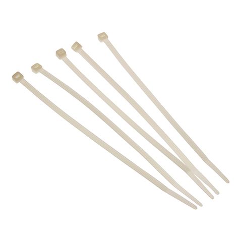 Cable Ties Natural 300 x 4.8mm Pkt 100