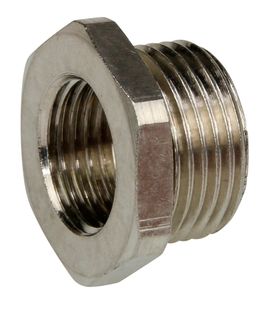 Reducer 20mm - 16mm Nickel plated brass