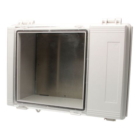 Enclosure Poly Hinge Lid Internal Door 350x450x210