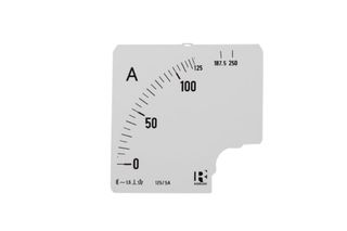 Ammeter scales to suit 96 x 96mm meters