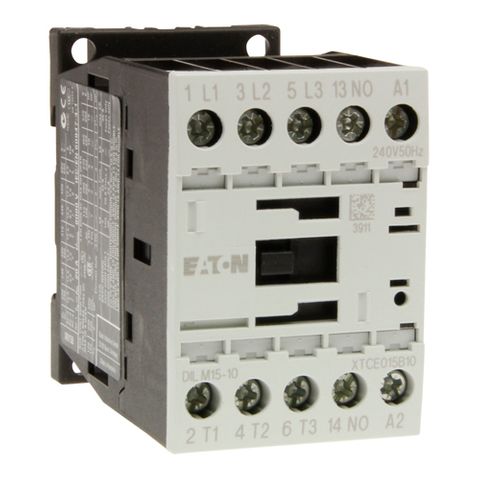 Contactor Eaton 7.5kW 240V 1 N/O