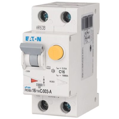 RCBO Eaton 2 Pole 16A 30mA Type A