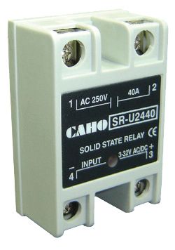 Solid State Relay 1 Phase 40A 24-380V 3-32V AC/DC