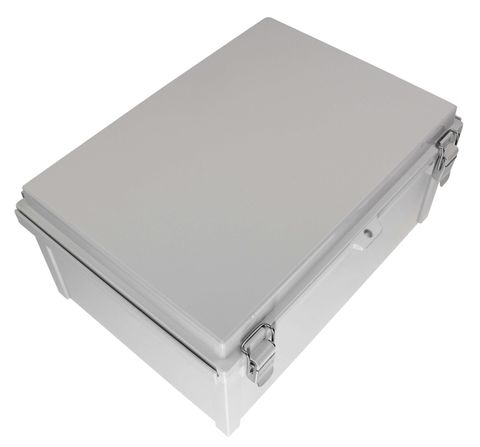 Enclosure Custom size Hgd Lid Grey 250 x 350 x 160