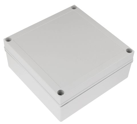 Enclosure shallow lid for printing 180 x 180 x 75