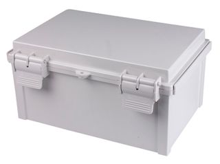 Enclosure ABS Grey  Body - Hinged lid 160x210x100
