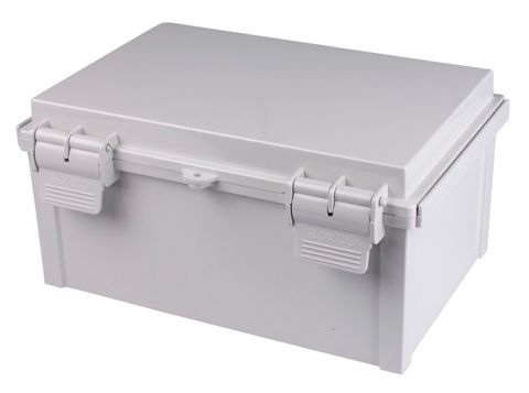 Enclosure ABS Grey  Body - Hinged lid 160x210x100