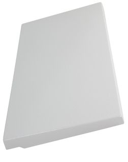 Rain Hood suits CVS 304SS Wall Mount Enc 600x250
