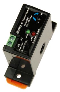 Current sensing relay,0.2-30A In,0.5A 240V Cont