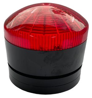Strobe Light LED Red IP65 110-220VAC