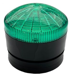 Strobe Light LED Green IP65 110-220VAC