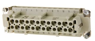 Socket Inserts 24P+E 16A Fem Socket Out No 1-24