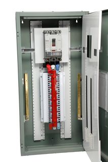 Distribution Board Grey 72 Pole 400A Main Switch