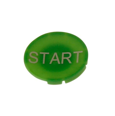 Button Plate for Pushbutton Start Green
