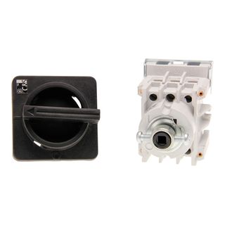 Load Break Switch c/w handle - shaft 4 pole 25A
