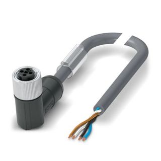 Power Cable - SAC-4P- 5,0-PUR/M12FRT