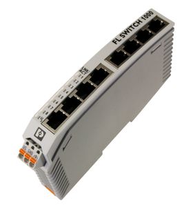 Ethernet Switch Industrial-  8RJ45Ports+10-100mbps
