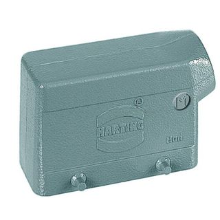 Housing 24P Alum Alloy Horizontal Hood with 4 Pin