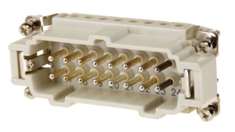 Socket Inserts 16P+E 16A Male Plug Out No 17-32