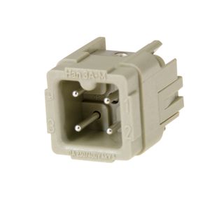 Socket Inserts 3P+E 10A Male Plug Outlet Insert