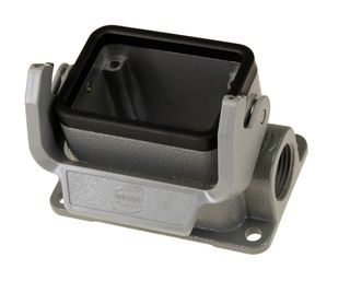 Housing 6P Alum Surface Mount with Lever