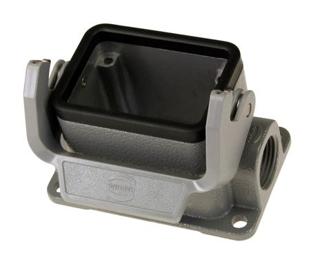 Housing 6P Alum Surface Mount with Lever