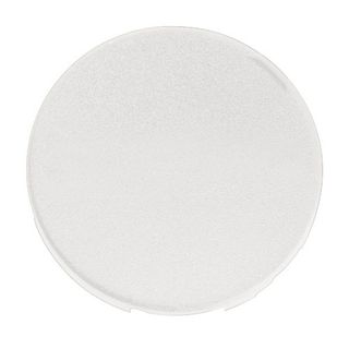 Button Plate for Pushbutton No Text White