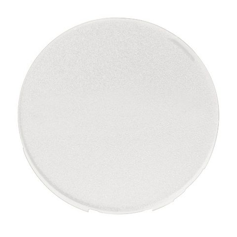 Button Plate for Pushbutton No Text White