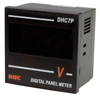 Voltmeter 600VAC 72x72mm Digital