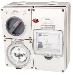 5 Pin 20A RCD Combo Sw Outlet