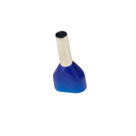 Boot Lace Pin Twin Blue 2.5 mm-8 mm length Per 100