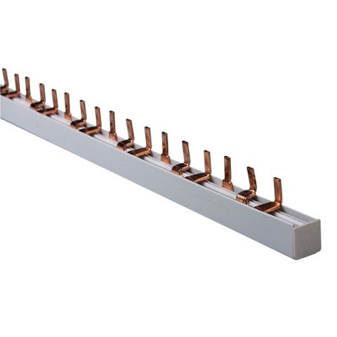Busbar 1 Phase 1M Length Pin pin type com bar 63A