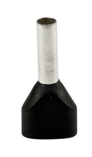 Boot Lace Pin Twin Black 1.5 mm-8 mm len Pkt100