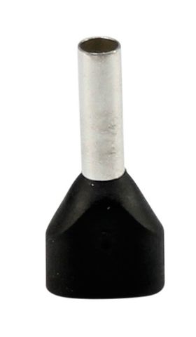 Boot Lace Pin Twin Black 1.5 mm-8 mm len Pkt100