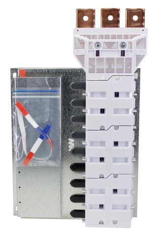 Chassis EUREKA MCCB 630A 50kA 21P Top Feed S/S