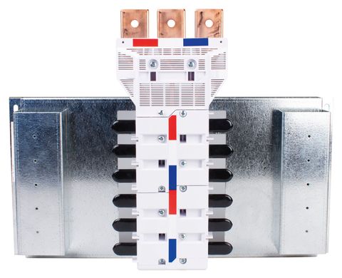 Chassis EUREKA MCCB 630A 50kA 12P Top Feed D/S