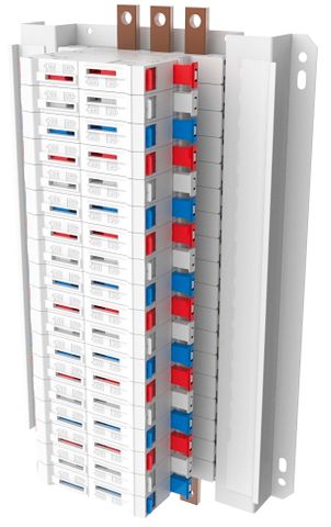 Chassis EUREKA MCB  36P x18mm 250A Isolation TF