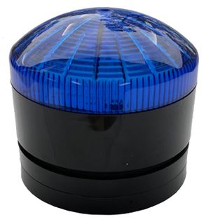 Strobe Light LED Blue IP65 12-24VAC/DC