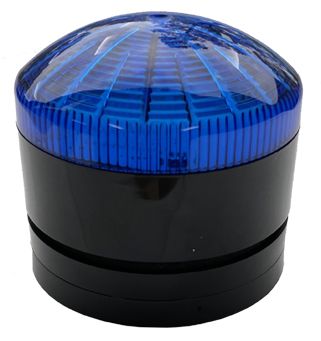 Strobe Light LED Blue IP65 12-24VAC/DC