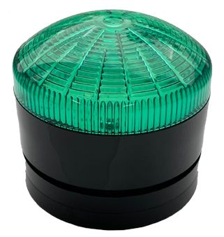 Strobe Light LED Green IP65 12-24VAC/DC