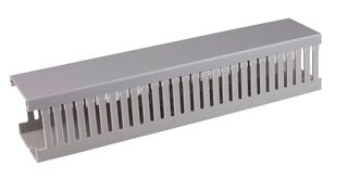 Slotted Duct Small Finger with Grey Lid  25x40