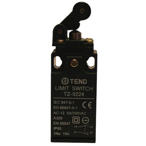 Limit Sw Plastic 5A IP65  Roller Button Plunger