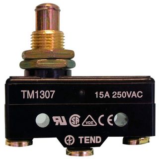 Micro Switch 15A Long Button Plunger