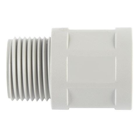 Conduit Fitting PVC 32mm Glue Lock Less Locknut