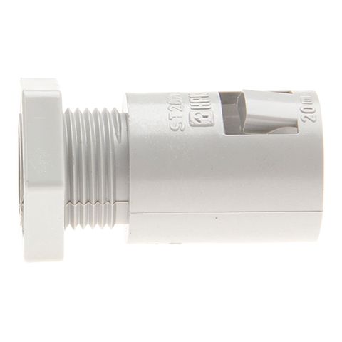 Conduit Fitting PVC 25mm Clip Lock with L/Nut