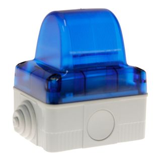 Indicator Light 240VAC Blue Requires E14 Lamp