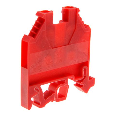 Terminal Din Mount 4mm Red 32A