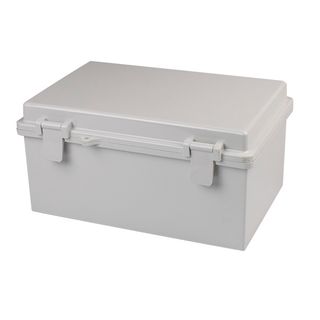 Enclosure Poly Grey  Body - Hinged lid 400x500x200